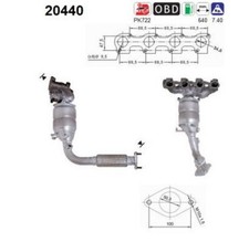 Cv catalizzatore per - 51,