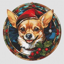 Cane cucciolo di Natale