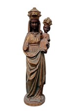 *HH* Statua In Legno Madonna
