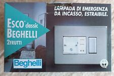 Lampada emergenza da incasso - Estraibile - Beghelli -Esco Classic - 2 Frutti