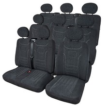 Coprisedili auto su misura per Renault Trafic II (2001-2014) 9 posti (VGS1)