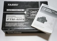 Ricetrasmettitore digitale VHF/UHF dual band YAESU FTM-400XD funzionante dal Giappone