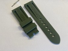 Cinturino In Gomma 24mm Verde