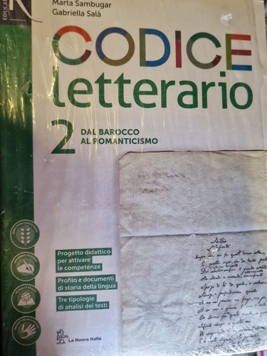 Codice letterario vol con - codice,