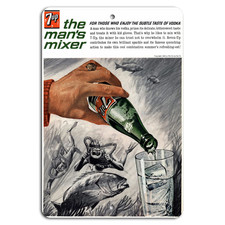 Insegna Mixer Retrò 7-Up