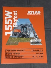 ATLAS 155W Bigfoot excavator