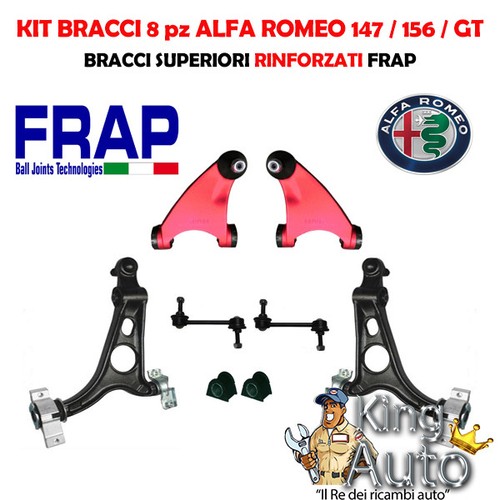 Kit bracci oscillanti trapezi - bracci,