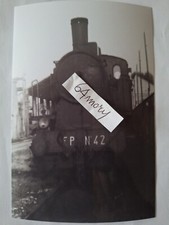 Fotografia Ferrovie Padane F.P. Locomotiva a  vapore 42  21 Giugno 1962