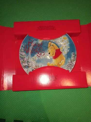 Piatto disney natale 1998 - disney,