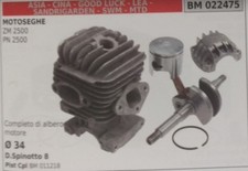 CILINDRO PISTONE E ALBERO