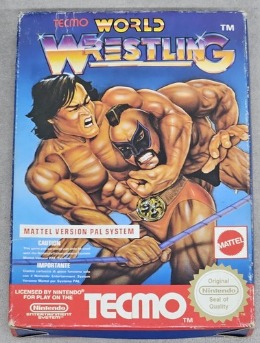 Tecmo world wrestling nintendo - tecmo,