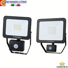 Faretto LED Proiettore 20 - 50 Watt Faro Esterno Con Sensore Infrarossi IP54