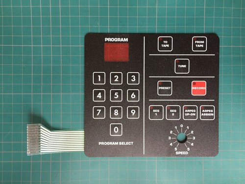 Interruttore membrana pad - a,