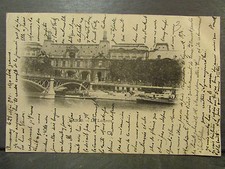 Cartolina 75 Parigi Il Louvre