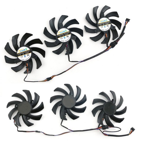 3pcs 85mm ventola - 3pcs,