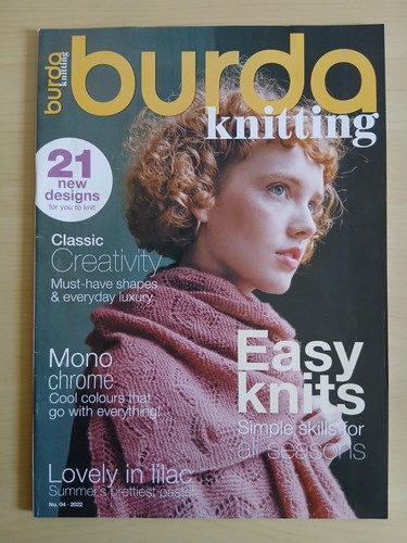 Burda knitting 04 2022 - burda, 04/2022