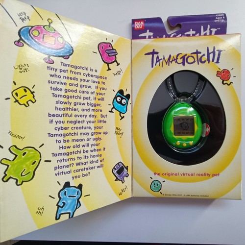 Bandai tamagotchi verde - tamagotchi,