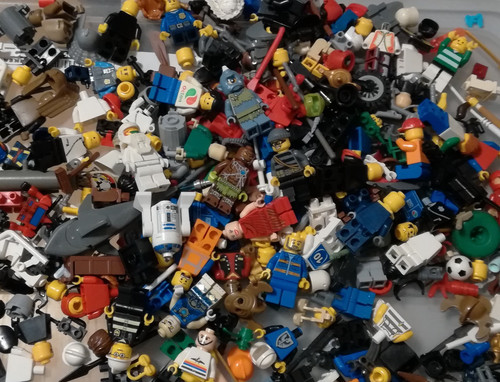 Lego lotto minifigure - lego, 12+24