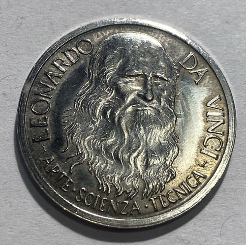 Bellissima medaglia leonardo - -,