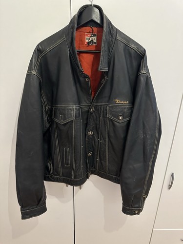 Diesel giacca pelle leather - diesel,