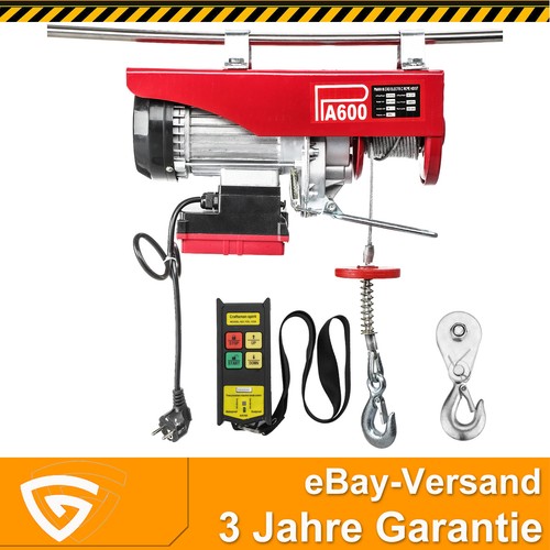Verricello elettrico 600kg - verricello,