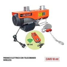 Paranco elettrico con