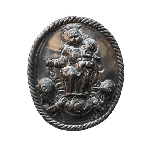 Antica placca medaglia - *hh*,