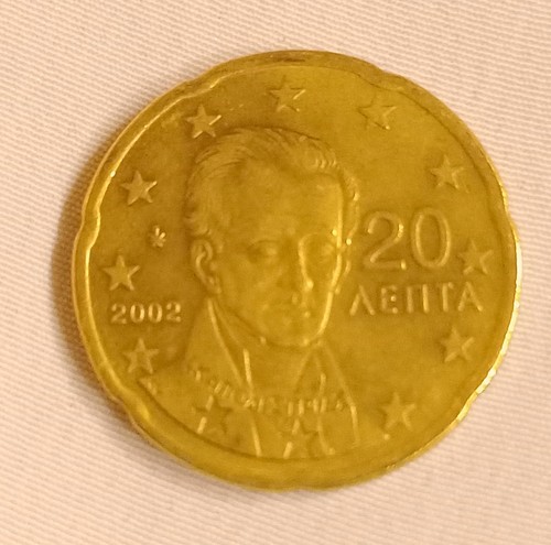 Centesimi grecia 2002 e - 20,