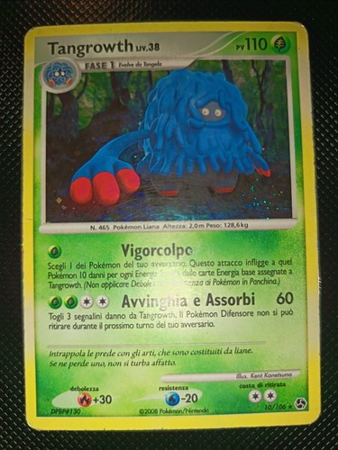 Carta pokemon tangrowth - pokemon,