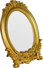 Specchio trucco ovale vintage