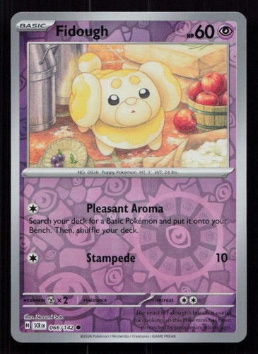 Fidough reverse holo - holo, common