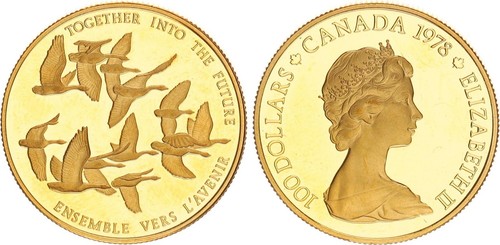Canada 100 dollari 1978 - canada,