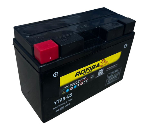 Batteria moto rofiba yt9b - batteria,