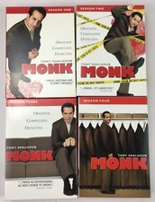Monk Season 1 2 3 4 DVD Tony