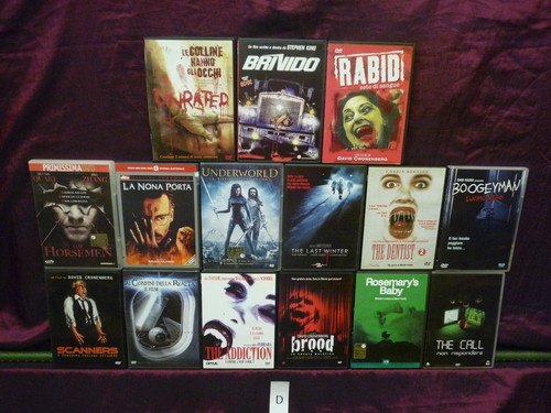 Horror dvd titoli vari - -, dvd 