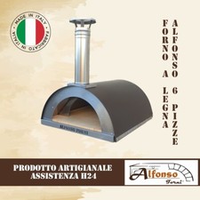 Forno a legna ALFONSO 6 PIZZE