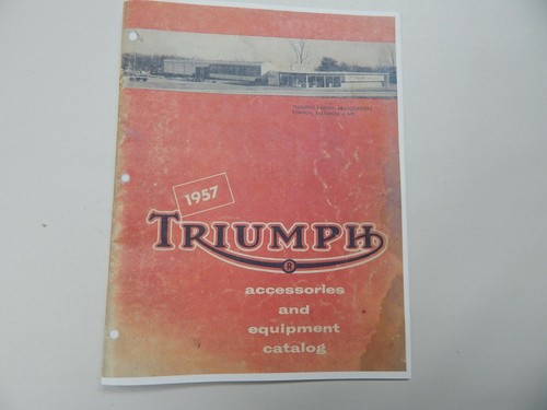 Triumph accessories equipment - accessories,