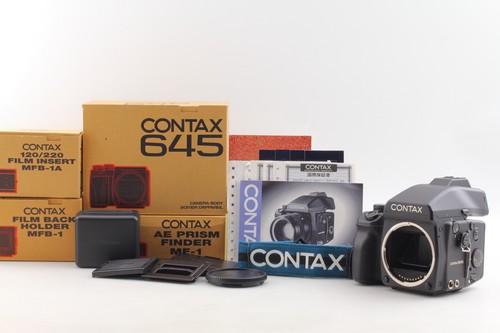 Top mint box contax 645 - in,
