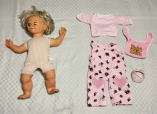 BAMBOLA VINTAGE BEBI MIA GALOOB 1985 NON FUNZIONANTE DOLL GIOCATTOLI