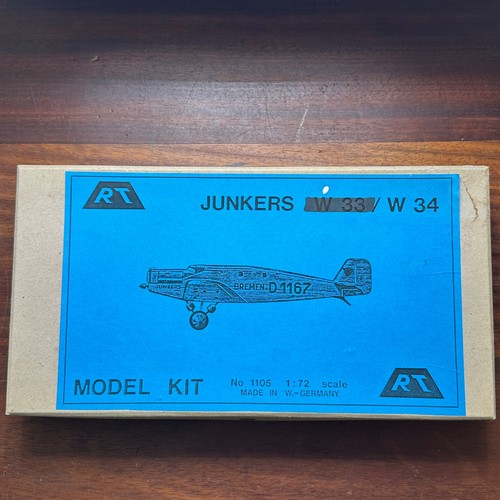 Model kit junkers w33 - junkers,