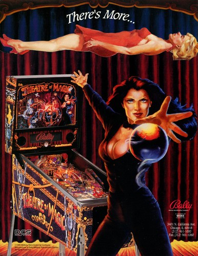 Theatre magic bally flipper - of,