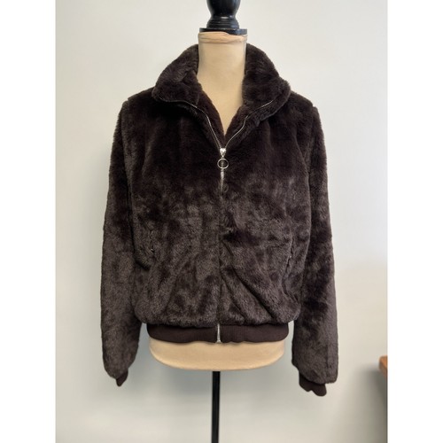 Cappotto marrone pelliccia