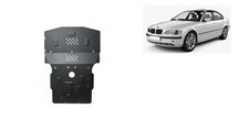 Piastra paramotore di acciaio BMW Seria 3 E46 - benzina (1998-2005)