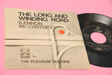 "PLEASURE MACHINE 7"" THE LONG AND WINDING ROAD ORIG ITALY 1970 EX (BEATLES)"
