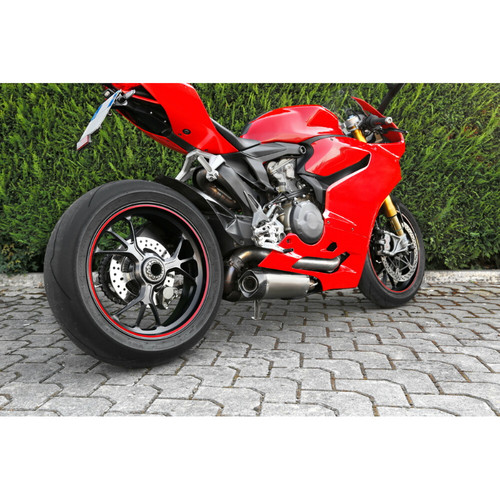 Profilo ruota moto strisce - ruota,