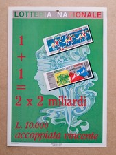 Locandina lotteria Nazionale -