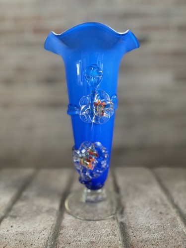 Vaso vetro artistico - vaso,
