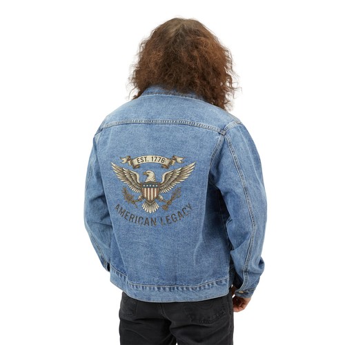 Giacca jeans american - giacca, eagle