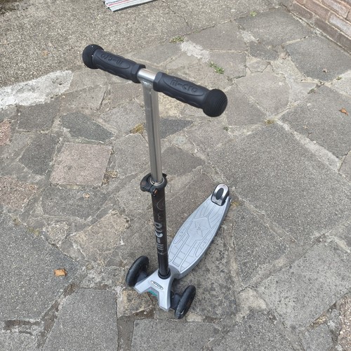 Micro maxi kick scooter - scooter, grigio