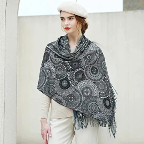 Sciarpa grande pashmina donna